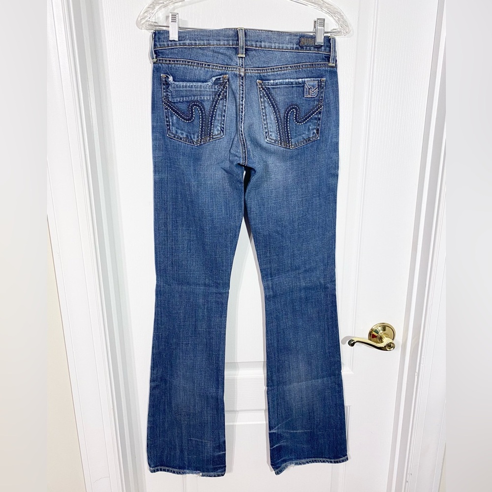 Y2K COH USA Made Boho Low Waist Bootcut Jeans Size 26 Citizens Of Humanity